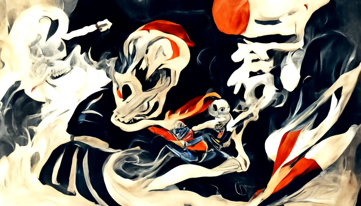 The Skeleton Spectre by 0xMotionK on DeviantArt