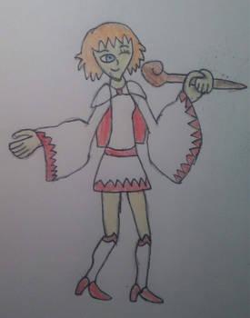 FF OC:  Saki the white mage