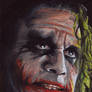 Heath Ledger Joker Sketch Card