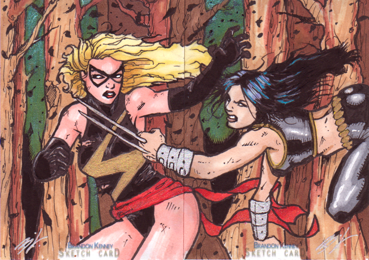 Ms. Marvel VS X-23  PSC