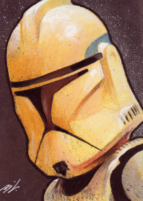 Clone Trooper Sketch Card