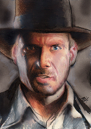 Indiana Jones Sketch Card 6