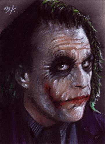 Joker Sketch Card 13