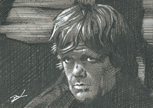 Tyrion Lannister sketch card