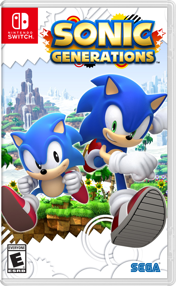 Sonic Generations Nintendo Switch Boxart By Goldmetalsonic - sonic generations roblox