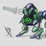An Alien's Quad Mech