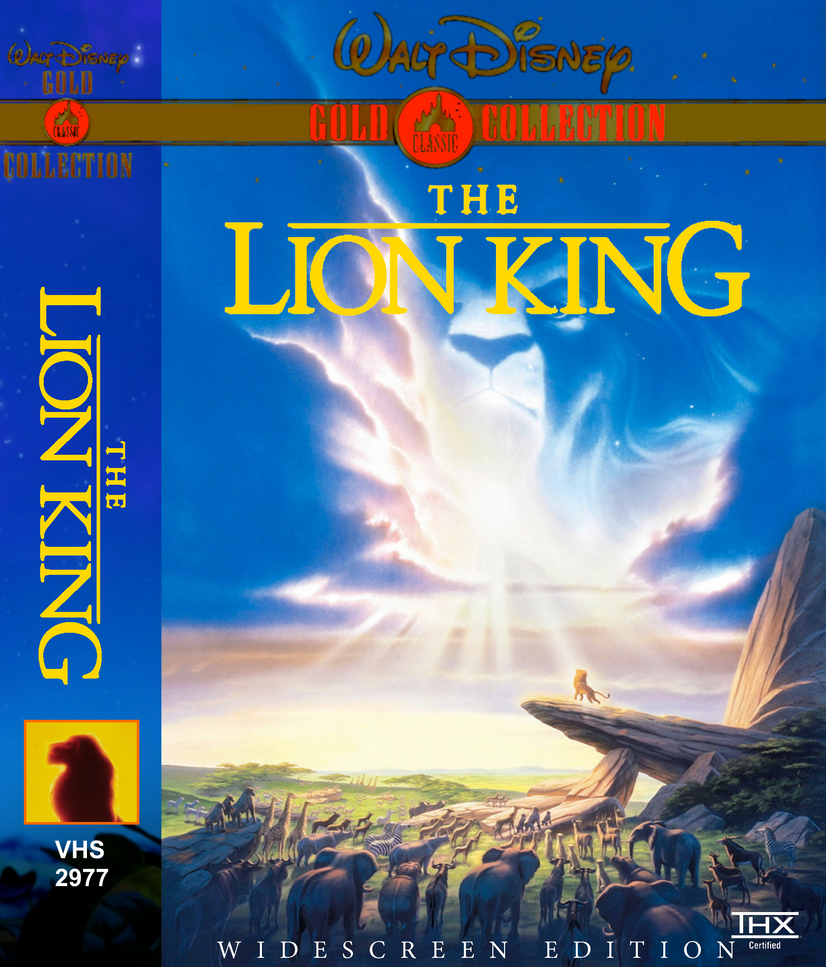 The Lion King 2000 Widescreen VHS by TheCinemaBuff93 on DeviantArt