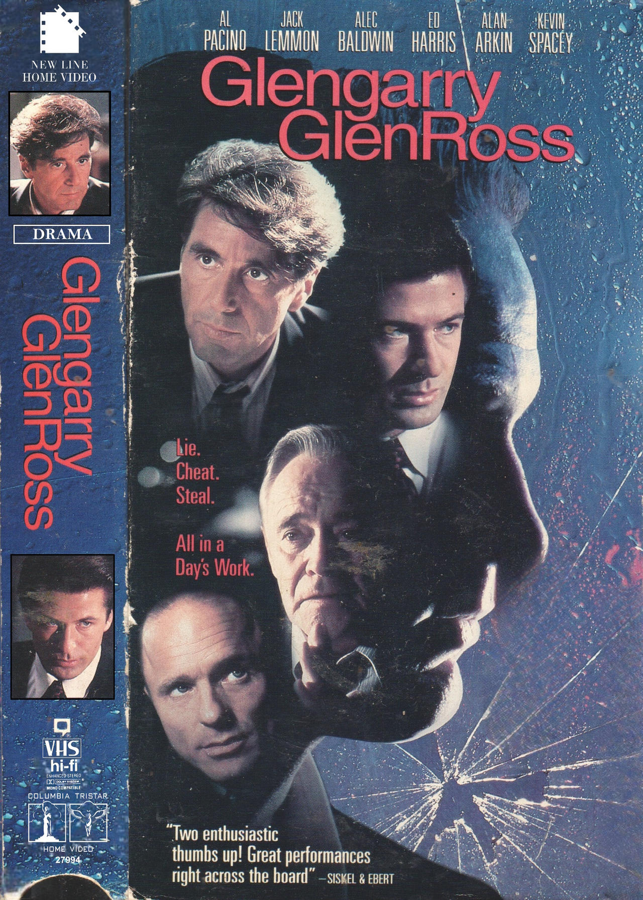 Glengarry GlenRoss Alternate 1993 VHS by TheCinemaBuff93 on DeviantArt