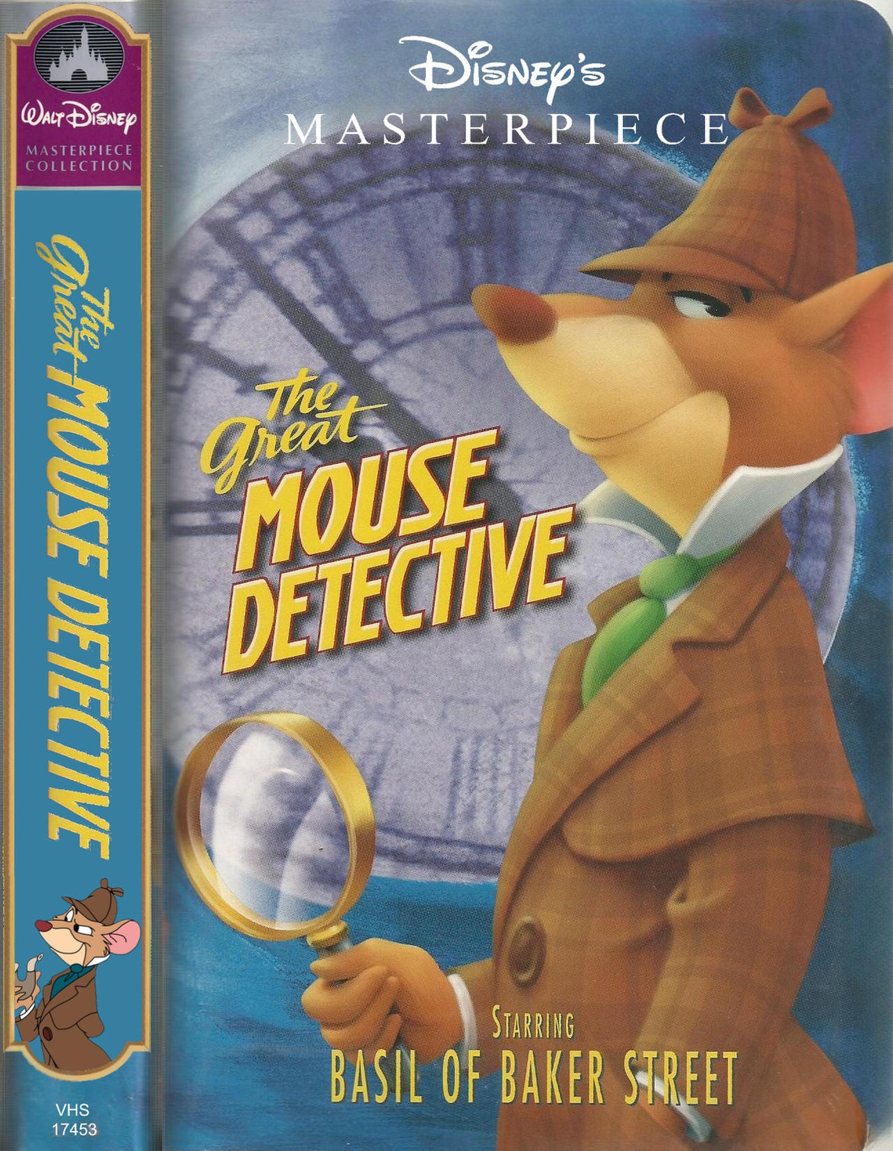 The Great Mouse Detective 1999 VHS by TheCinemaBuff93 on DeviantArt