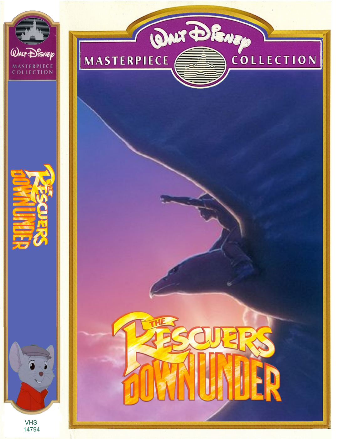 Disney The Rescuers The Rescuers Vhs 1999