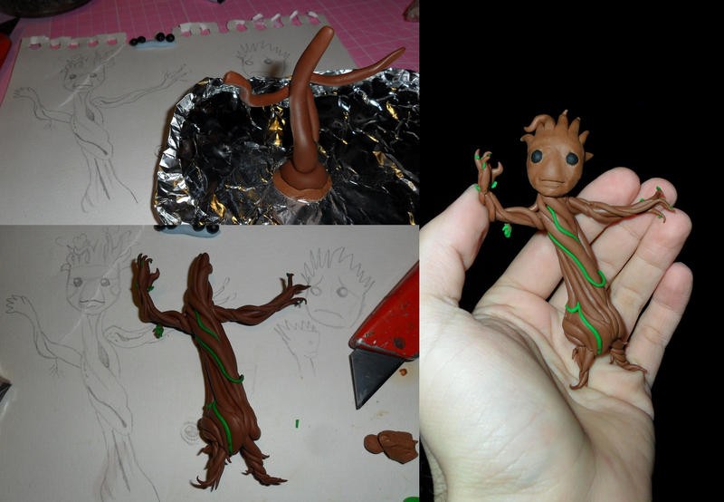 Making Baby Groot