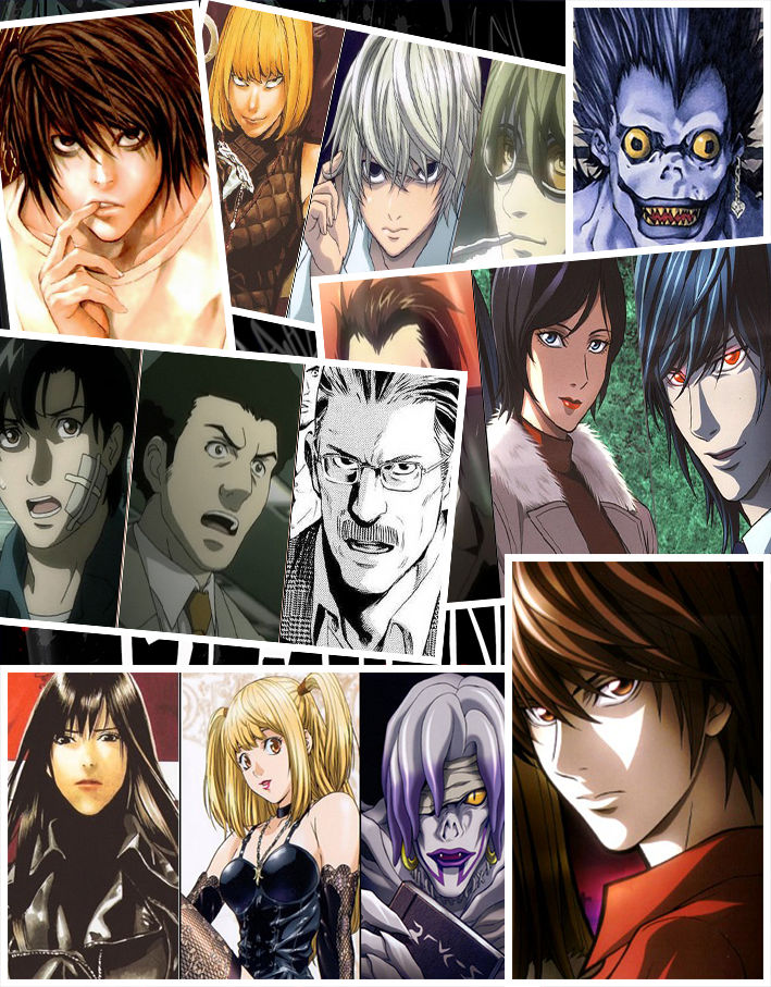 Graduation Death Note Collage Death Note (By:TheRock2003) by TheRock2003 on DeviantArt