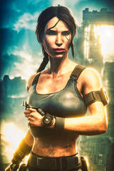 Lara Croft Cyborg.