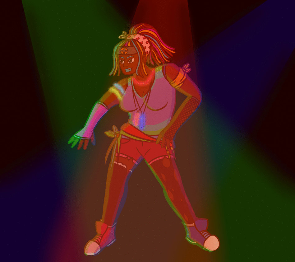 Rave Queen by ZeldaVoorhees on DeviantArt