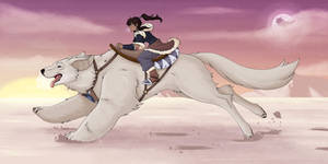 Just taking Naga out for a stroll...