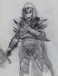 Kain Vampire Knight sketch.