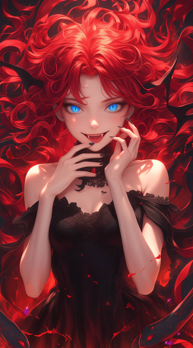 Cute Redhead Vampire By Level7goperator On DeviantArt cute-redhead-vampire-by-level7goperator-on-deviantart