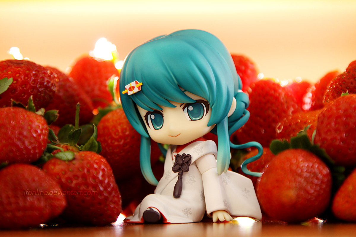 Me or strawberry?