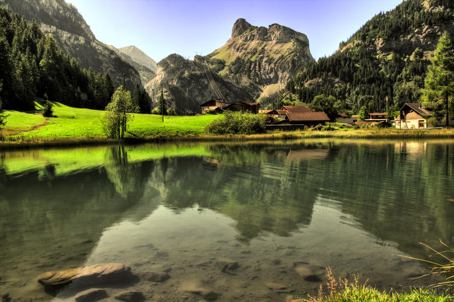 kandersteg reflection