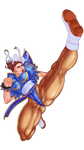 Chun-Li Tenshokyaku !! by ailcross