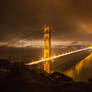 Night Shot of Golden Gate Bridge