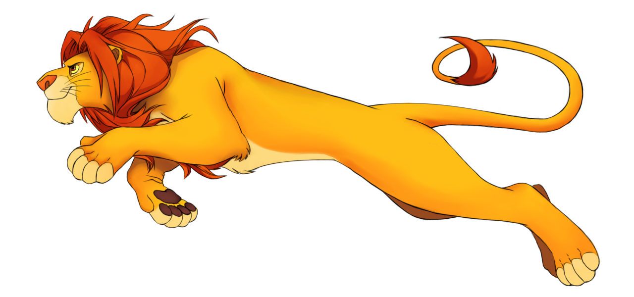 Simba Runs Fall Run Simba, run by ArcticLion on DeviantArt