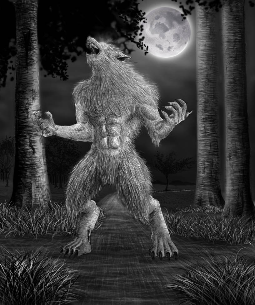 Howling Werewolf by NotivagoLunatico on DeviantArt