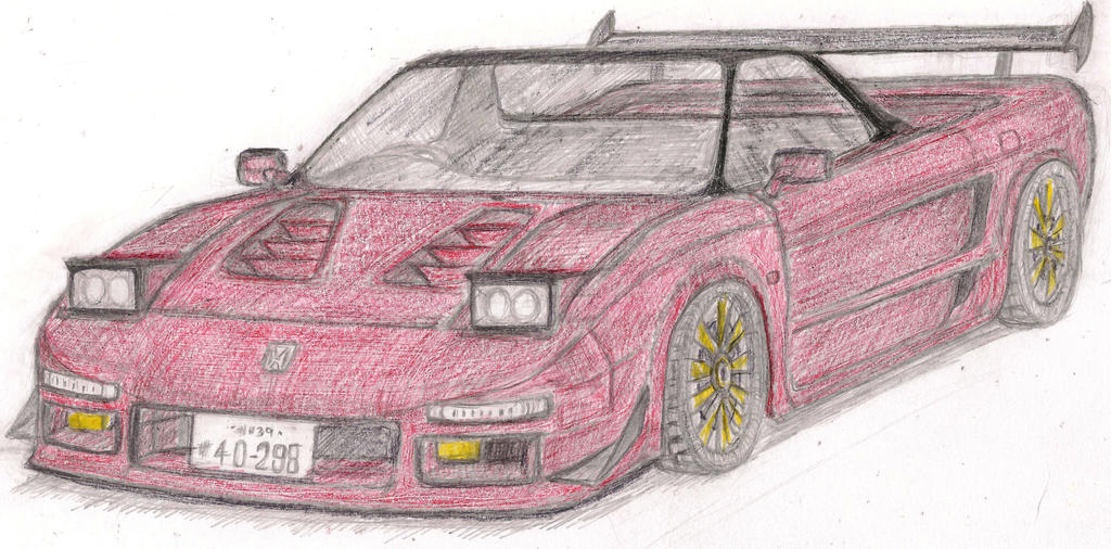 Honda Nsx Type R Na1 By Draw Over On Deviantart Honda Nsx Type R Na1 By Draw Over On Deviantart