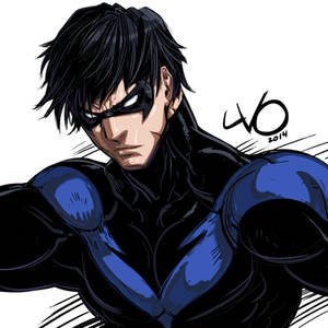 Digital Sketch Warm Up 07 -  Nightwing
