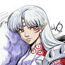 Digital Sketch Warm up 37 - Sesshomaru