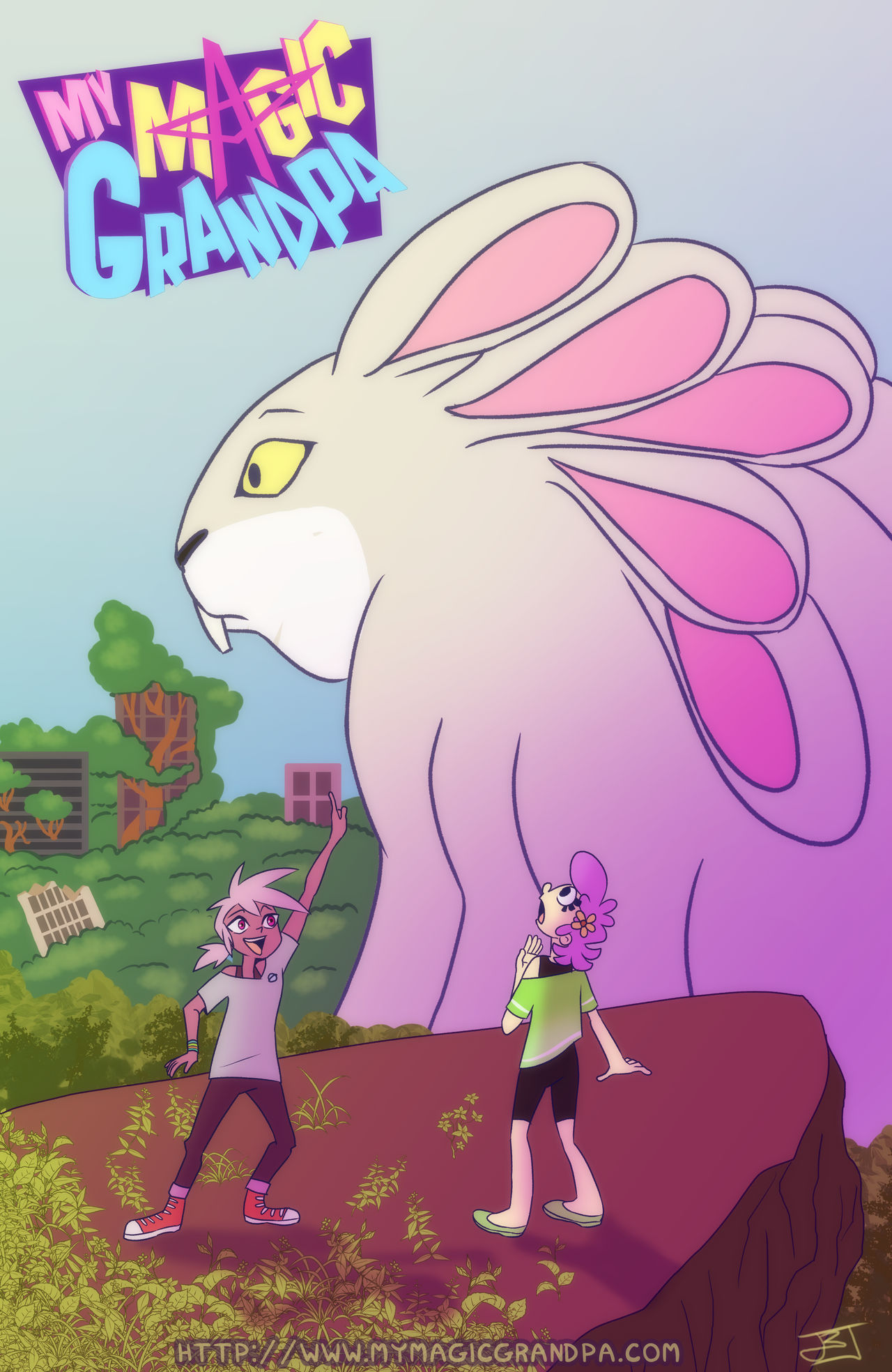Kipo Mage Rabbit My Magic Grandpa + Kipo Crossover by JitterbugJive on DeviantArt