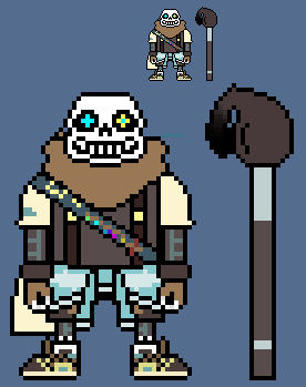 Ink!Sans by DoubleONine on DeviantArt