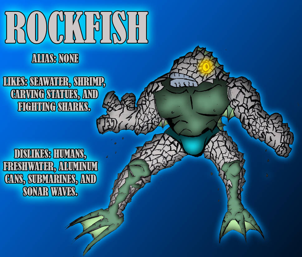 Rockfish BIO by Crisis-Comics on DeviantArt