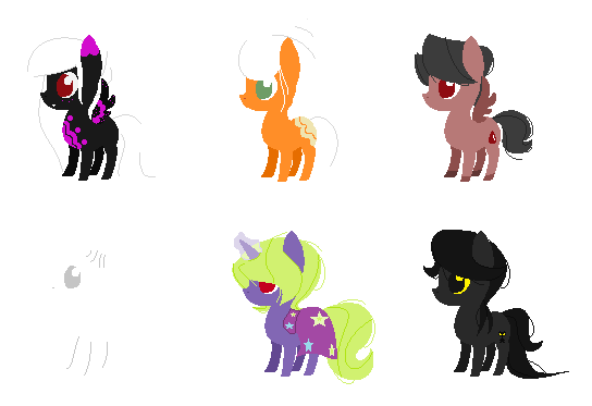 Cheap Halloween Themed Foal Adopts {CLOSED: 0/6}