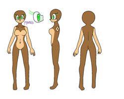 Reference Sheet: Female Mobian: Sonic.