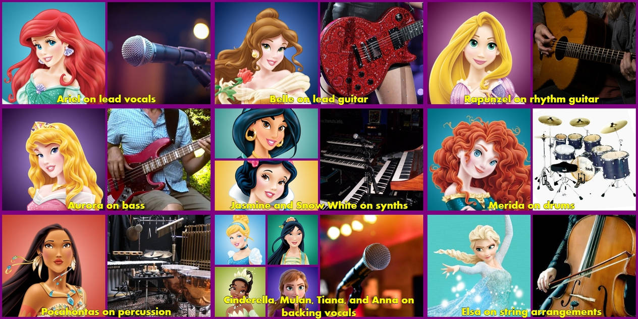 Fierce Rock Star Princesses : Disney Rock and Roll
