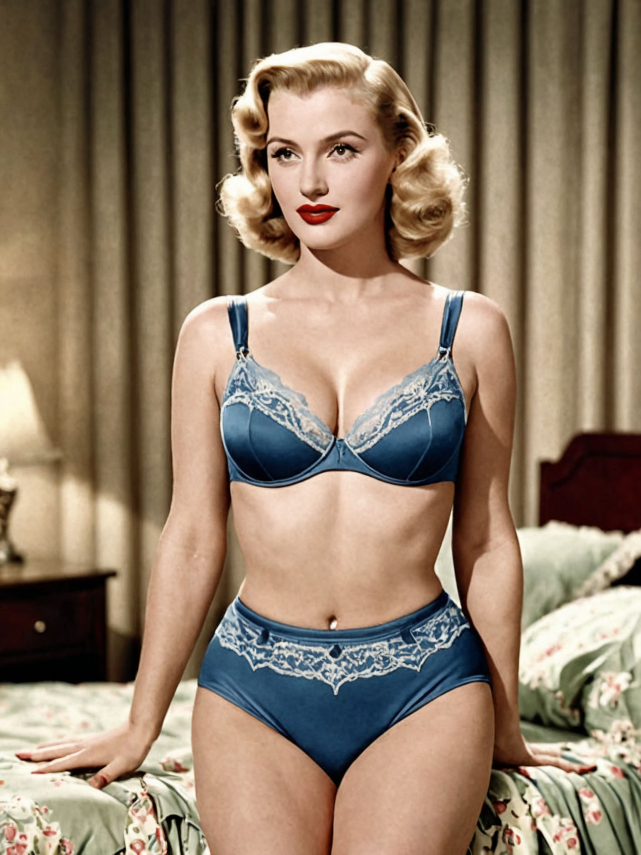 1950s Lingerie Elegance By VintageCurves On DeviantArt 1950s-lingerie-elegance-by-vintagecurves-on-deviantart