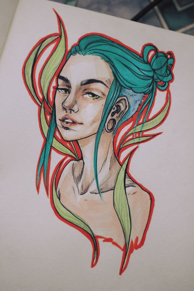 Copic marker sketch #2