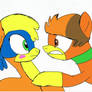 Swiper and slinky dog