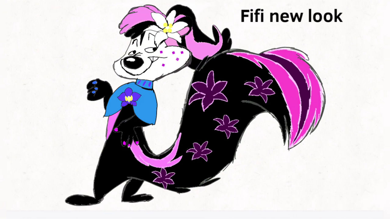 Fifi The Skunk New Look By Fizzyartz19 On Deviantart Fifi The Skunk New Look By Fizzyartz19 On Deviantart