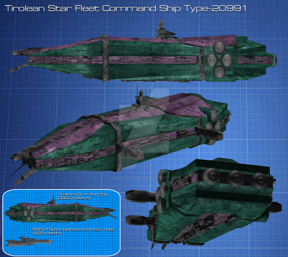 Tirolean Rig Tirolean command ship by Kodai-Okuda on DeviantArt