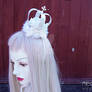 White Gothic Mini Crown