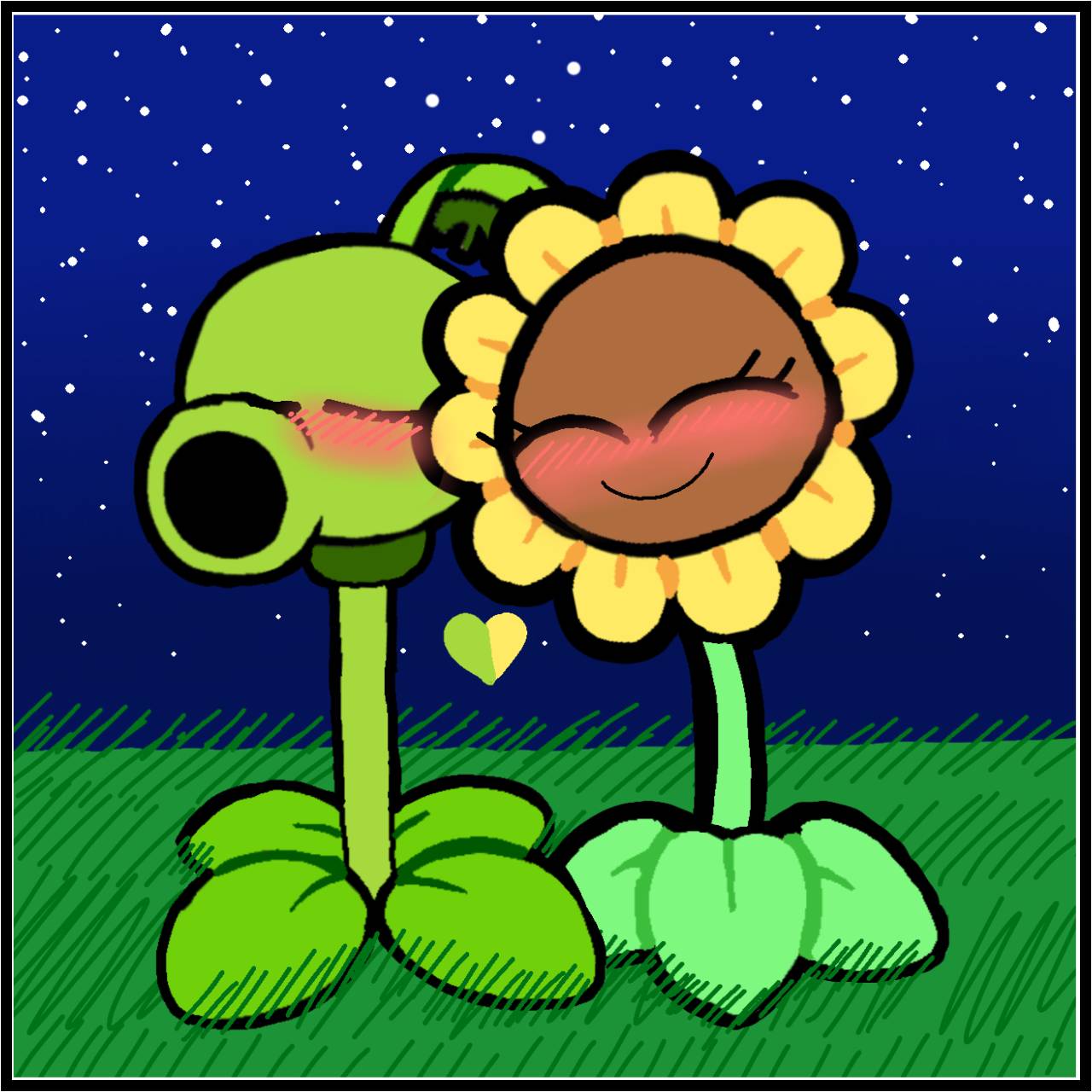 Plants Vs Zombies Sunflower Peashooter