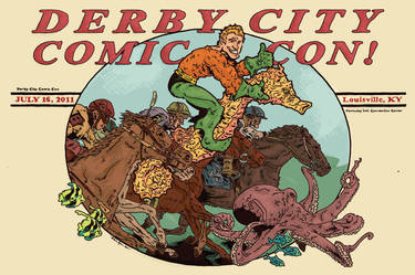 Aquaman Derby City poster