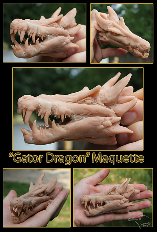 Gator Dragon Maquette