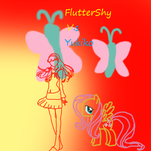 Pony4U: Fluttershy and Yukiko