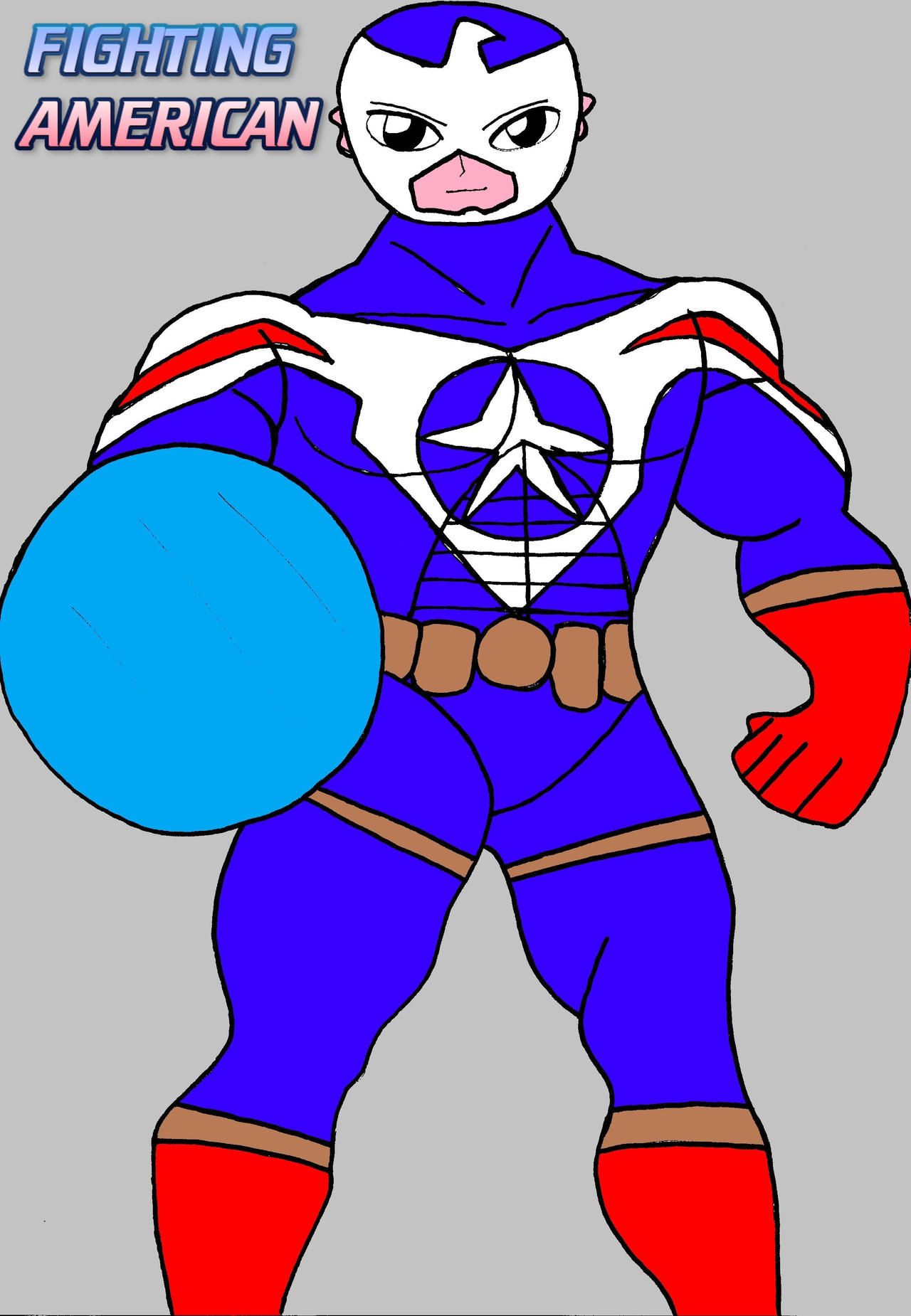 Fighting American by Seiz16 on DeviantArt