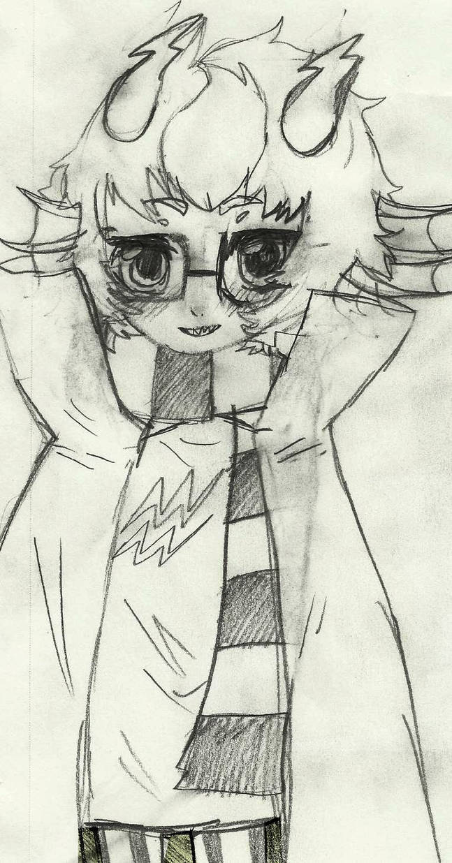Homestuck 30 Day Challenge Day 3 Patron Troll by FoxKitsune123 on