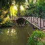 small bridge in the park