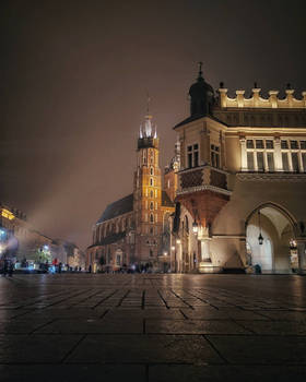 market square in Krakow